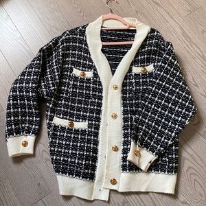 Academia Oversized Sweater